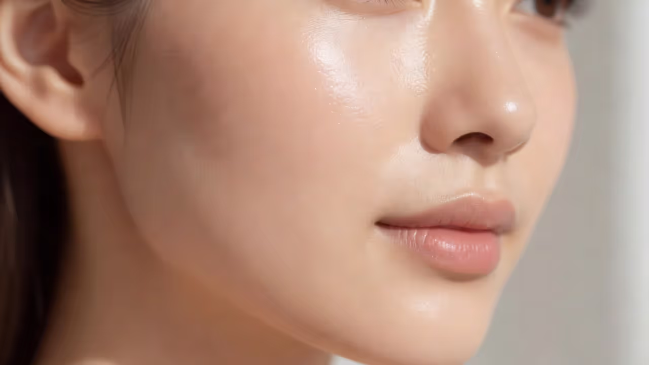 Firm and healthy-looking skin supported by peptide skincare