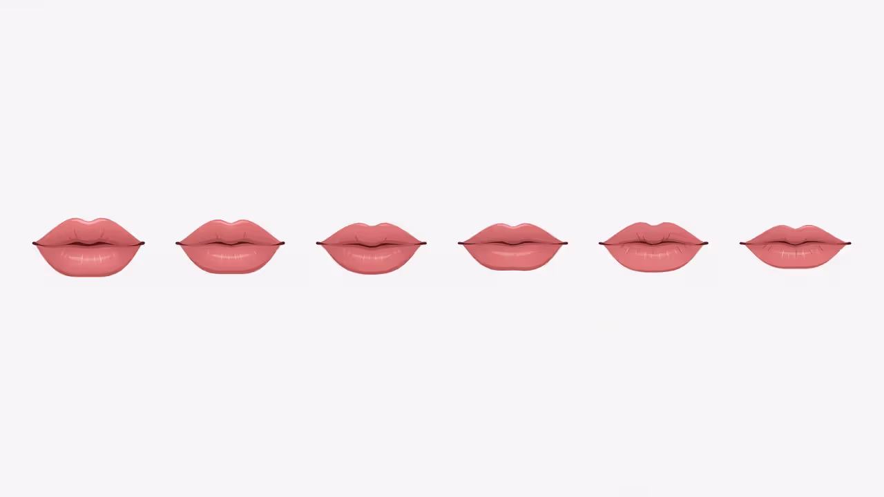 Visual timeline of lip filler dissolution stages from day one to two weeks